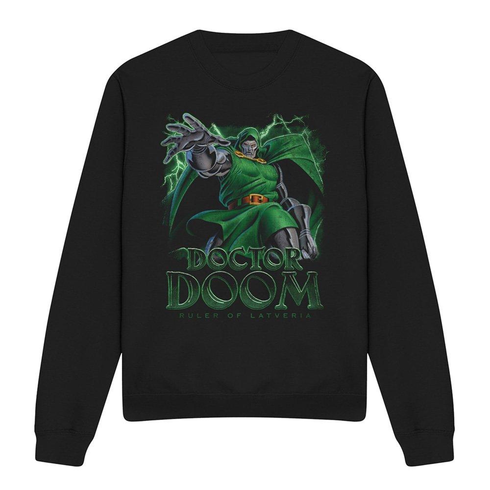 Black - Marvel - Doctor Doom Ruler Of Latveria Sweatshirt Black - 4
