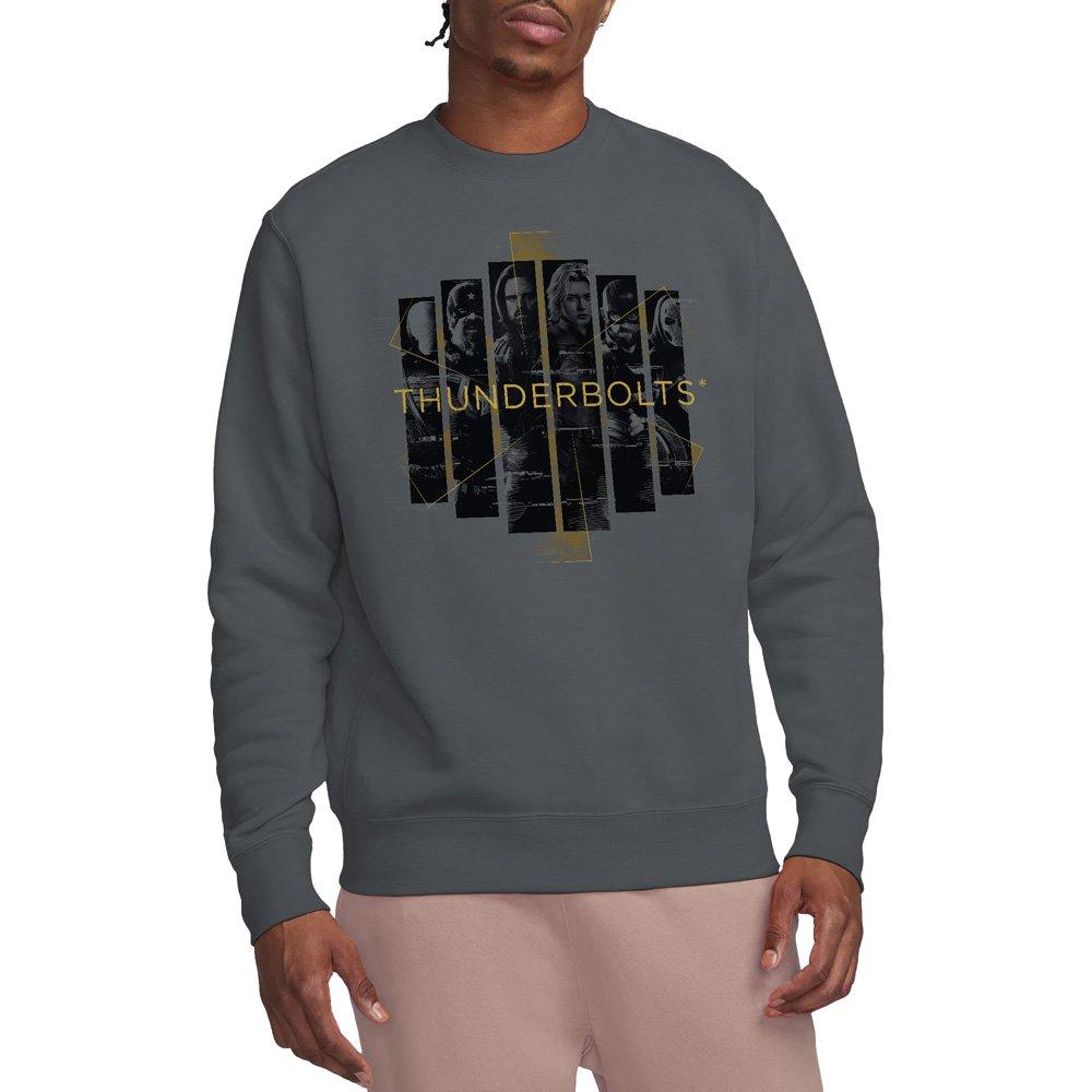 Marvel Men's Thunderbolts Team Asterisk Sweatshirt Charcoal - M
