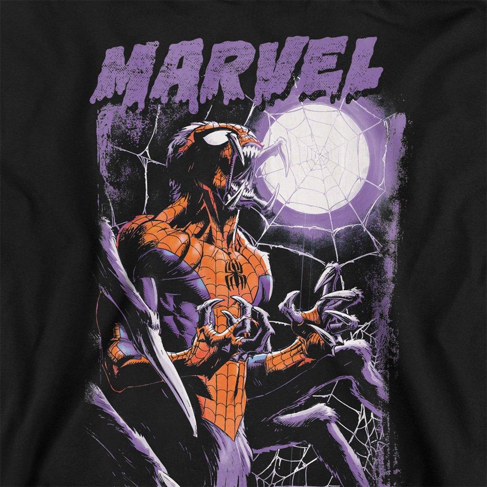 Black - Marvel - Halloween Manspider Roars Sweatshirt Black - 2