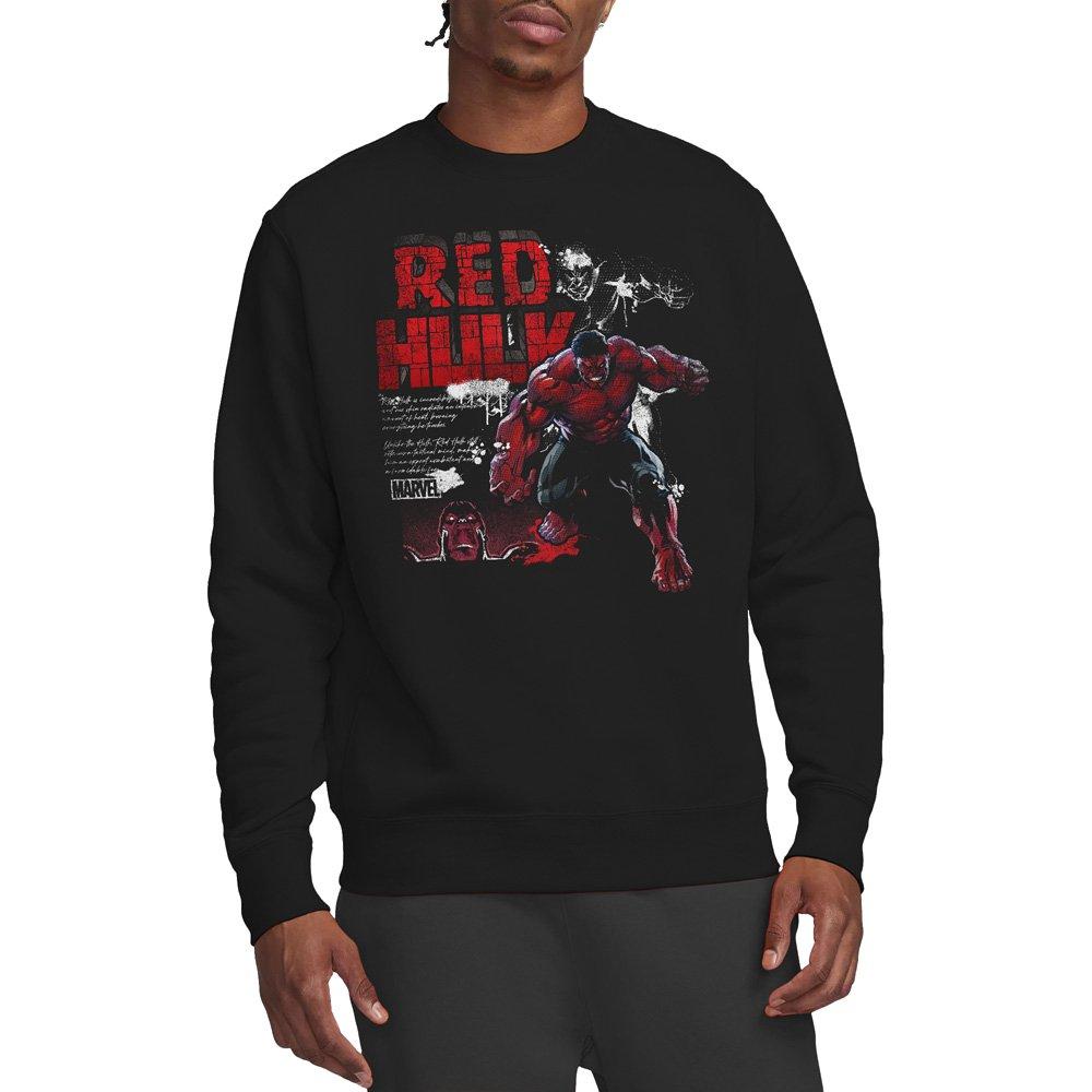 Black - Marvel - Captain America Brave New World Red Hulk Rage Swea - 1