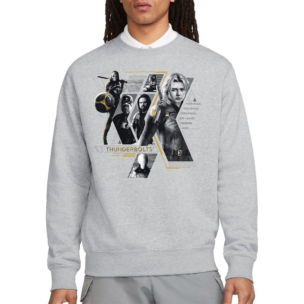 Light Grey - Marvel - Thunderbolts Anti-Hero Team Sweatshirt Heather Gr - 1