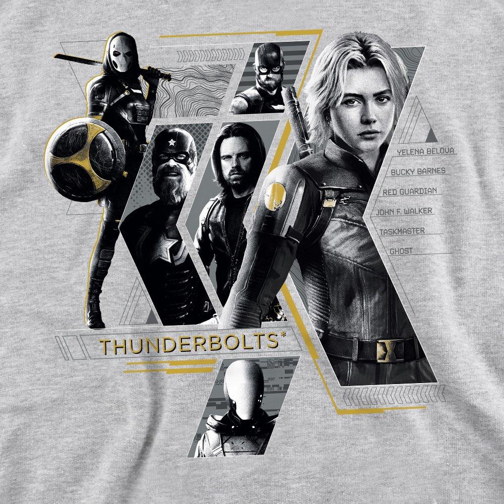 Light Grey - Marvel - Thunderbolts Anti-Hero Team Sweatshirt Heather Gr - 2