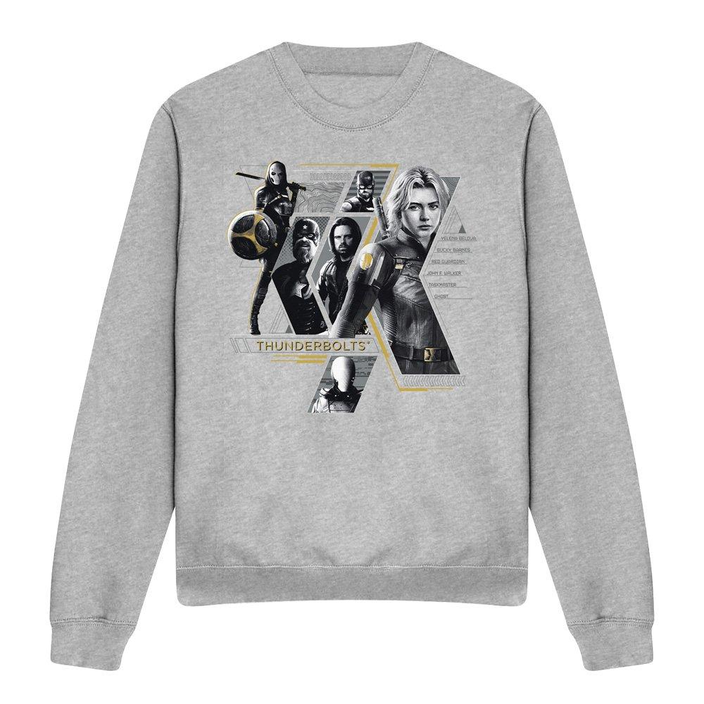 Light Grey - Marvel - Thunderbolts Anti-Hero Team Sweatshirt Heather Gr - 4
