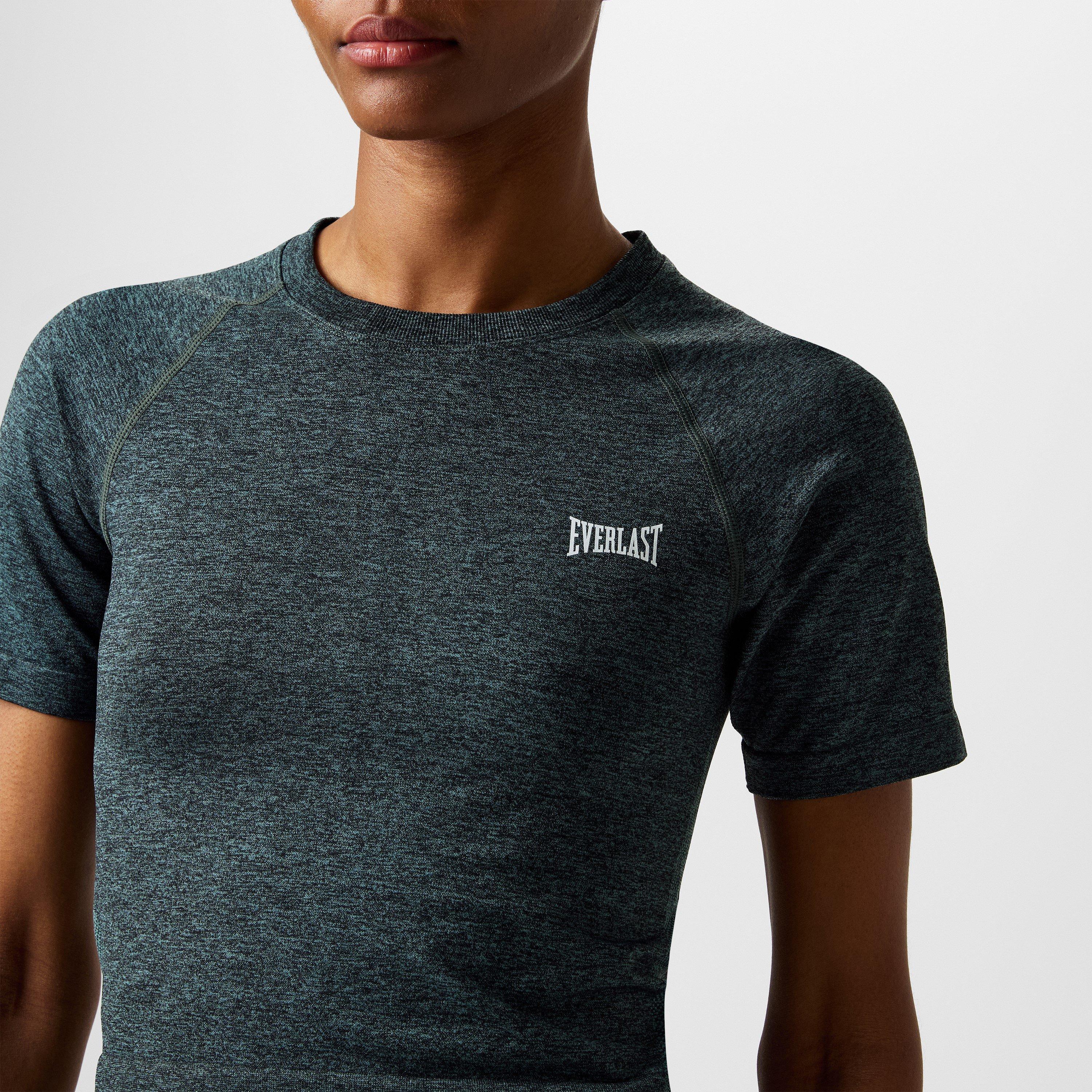 Grün meliert - Everlast - Short-Sleeve Performance Gym Top - 3