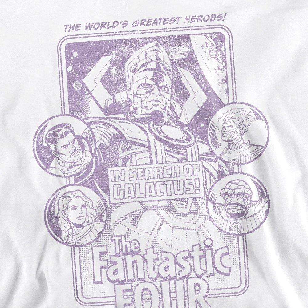 White - Marvel - Fantastic Four In Search Of Galactus Mono Sweatshi - 2