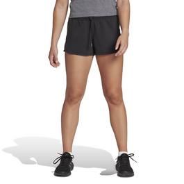 adidas Train Essentials 3 Stripe Pacer Shorts Womens