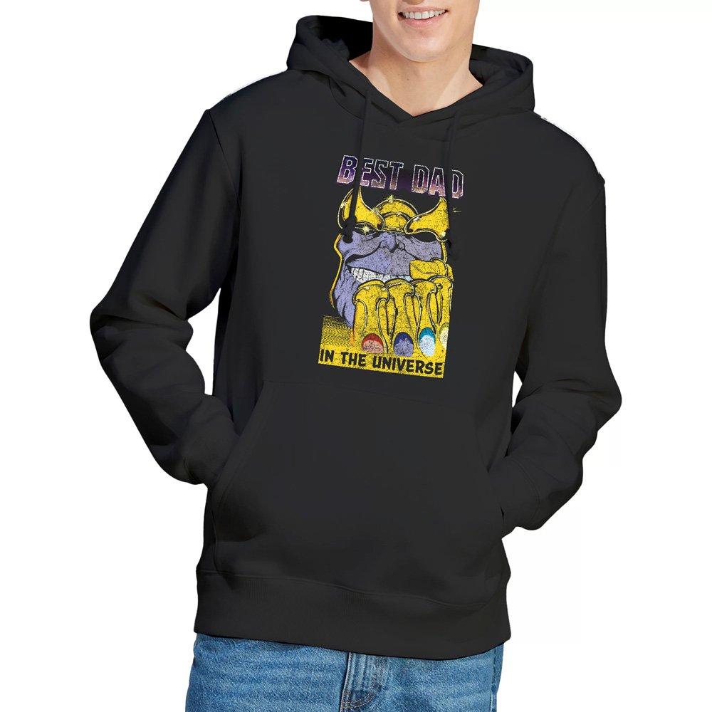 Black - Marvel - Thanos Best Dad Universe Hoodie Black - 1