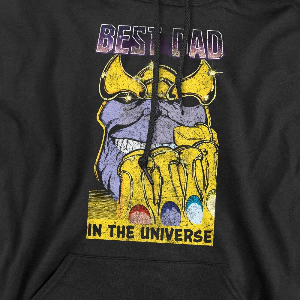 Black - Marvel - Thanos Best Dad Universe Hoodie Black - 2