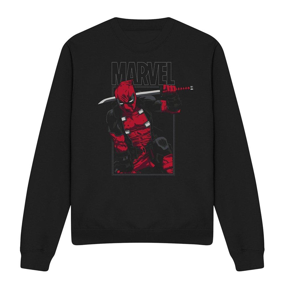 Black - Marvel - Deadpool Sword Sweatshirt - 4