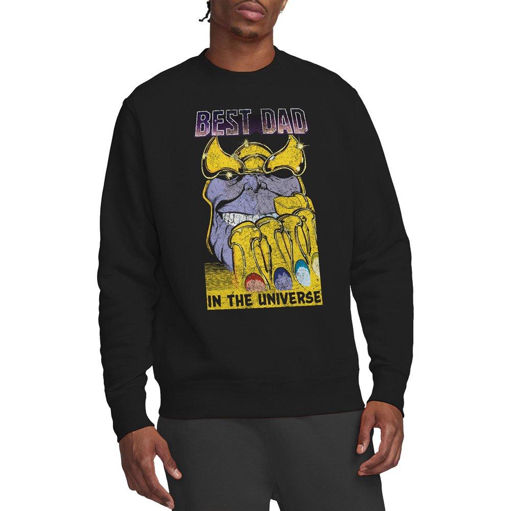 Black - Marvel - Thanos Best Dad Universe Sweatshirt Black - 1