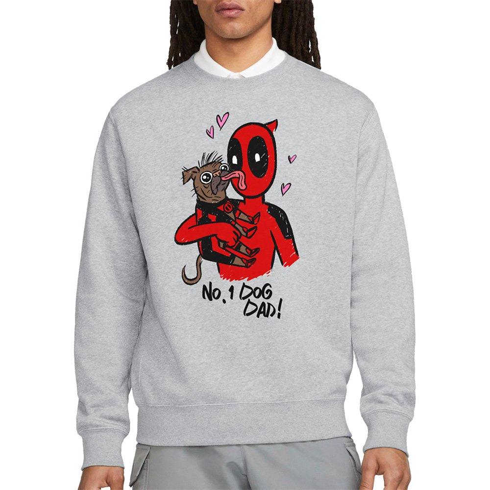 Grey - Marvel - Deadpool & Wolverine Deadpool Dogpool No.1 Dog Dad - 1
