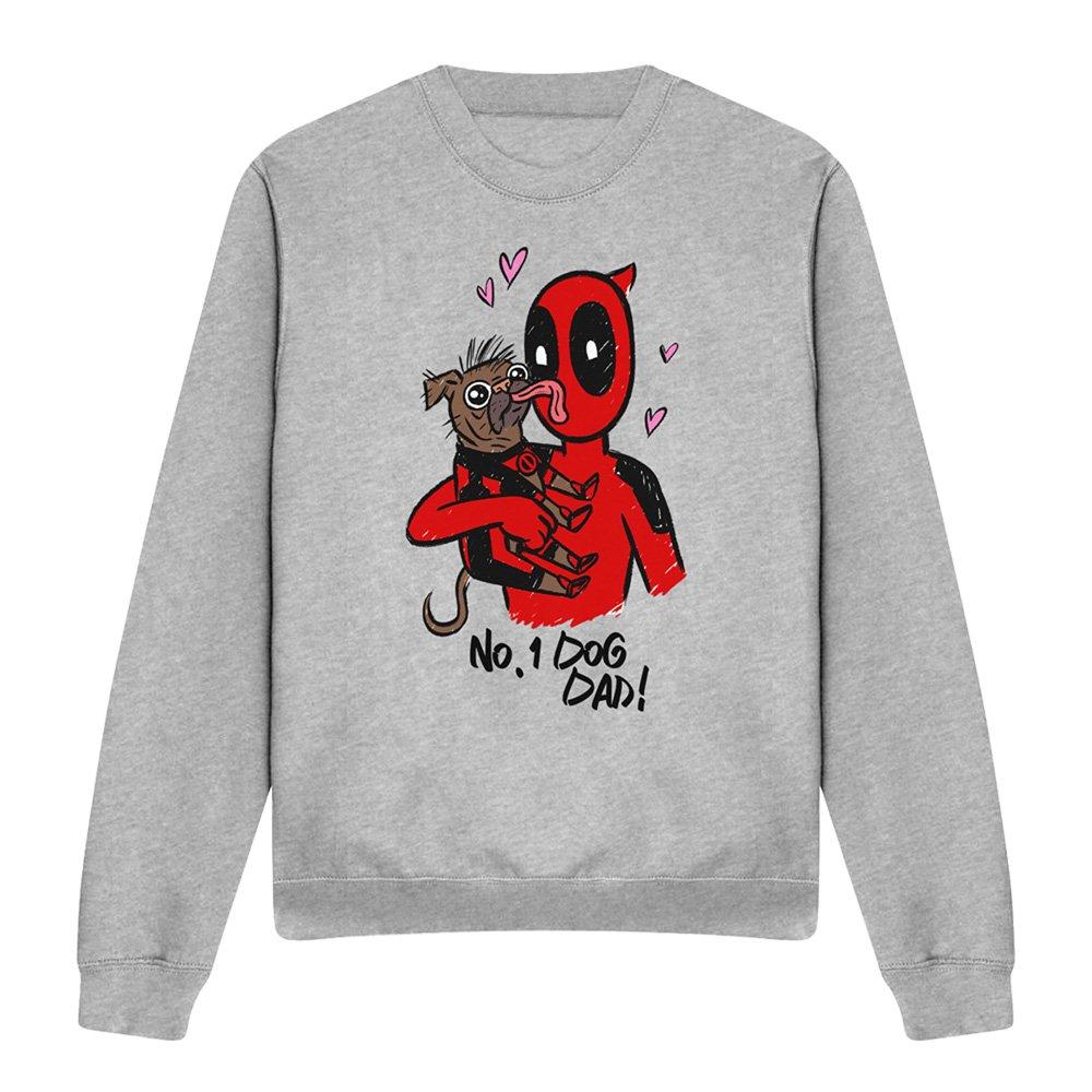 Grey - Marvel - Deadpool & Wolverine Deadpool Dogpool No.1 Dog Dad - 4
