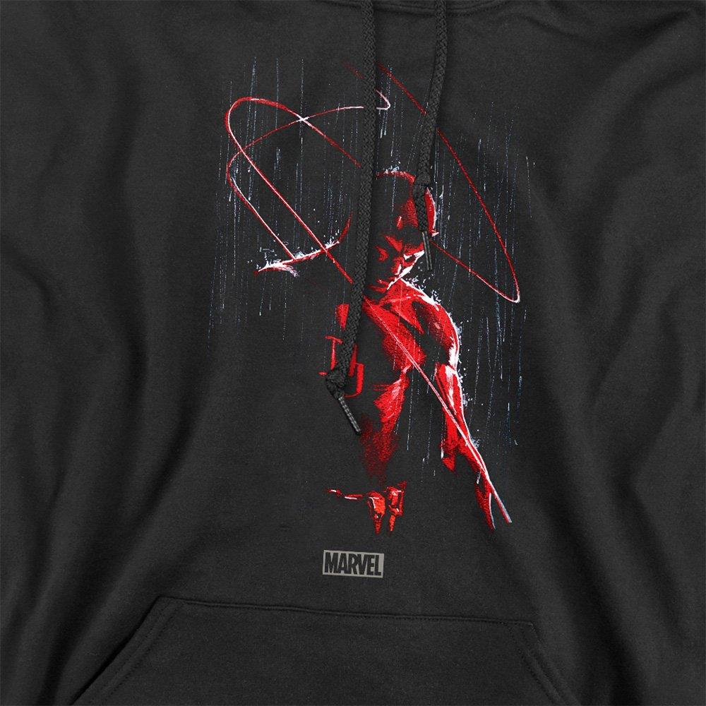 Black - Marvel - Daredevil Rain Hoodie - 2