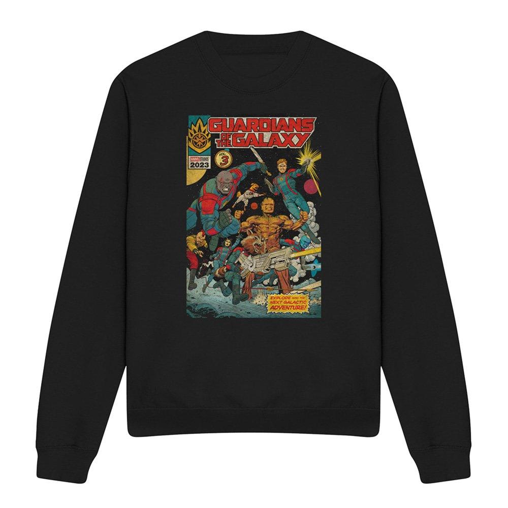 Black - Marvel - Gotg3 Guardians Vol 3 Sweatshirt - 4