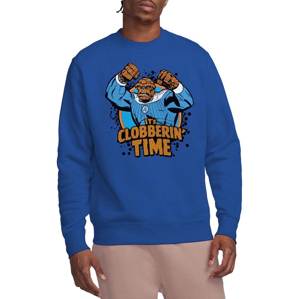 Blue - Marvel - Fantastic Four Thing Clobberin Time Sweatshirt R - 1