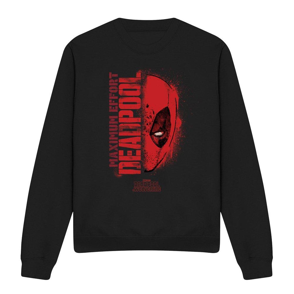 Black - Marvel - DEADPOOL GRAFFITI PORTRAIT Sweatshirt Black - 4
