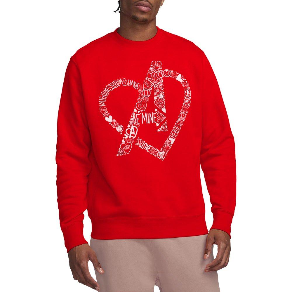Red - Marvel - Avengers Heart Be Mine Sweatshirt Red - 1