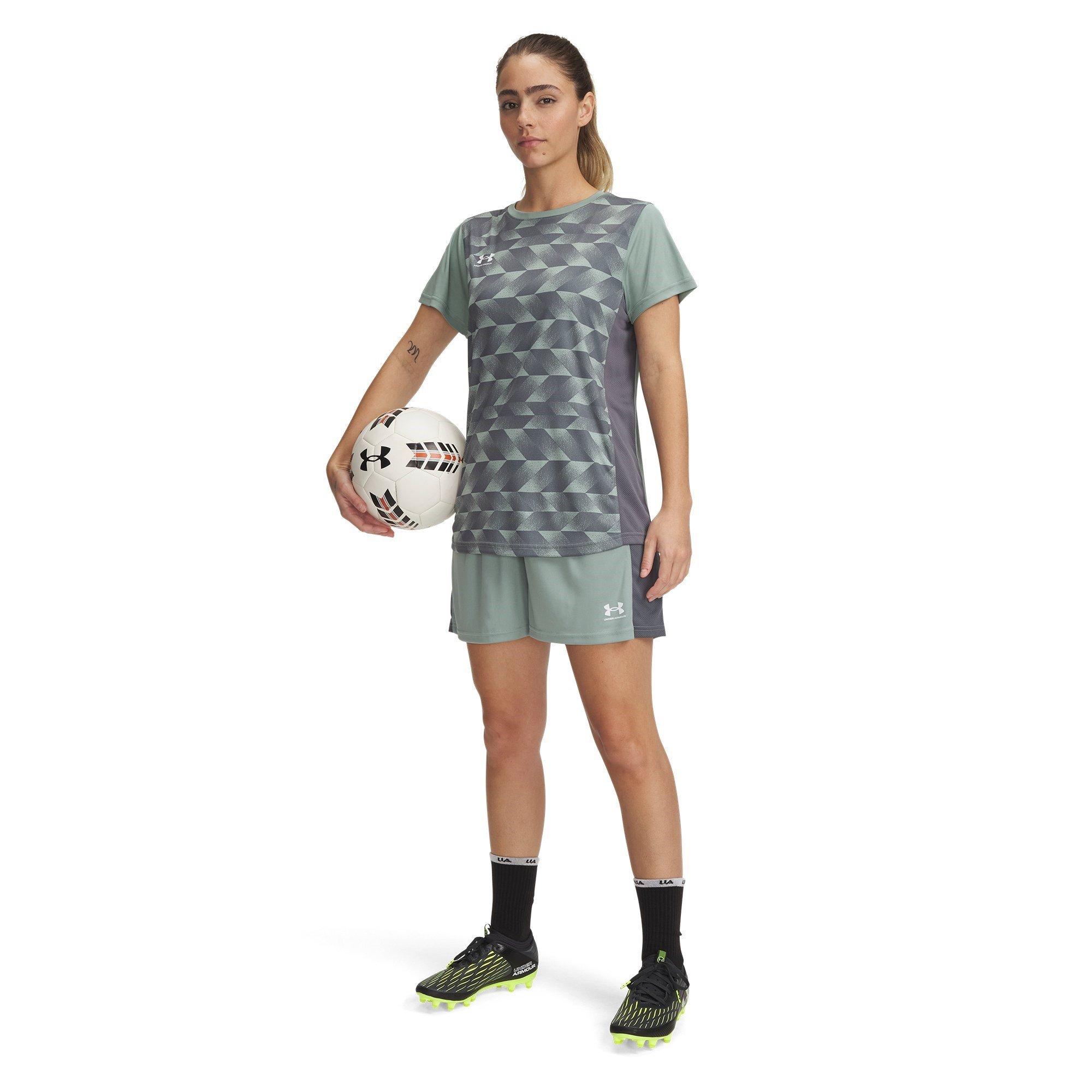 Silica Green - Under Armour - Women's Knitted Fleece Jogger Shorts - 3