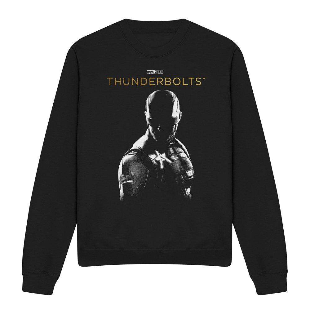 Black - Marvel - Thunderbolts John Walker Highlight Sweatshirt Bla - 4