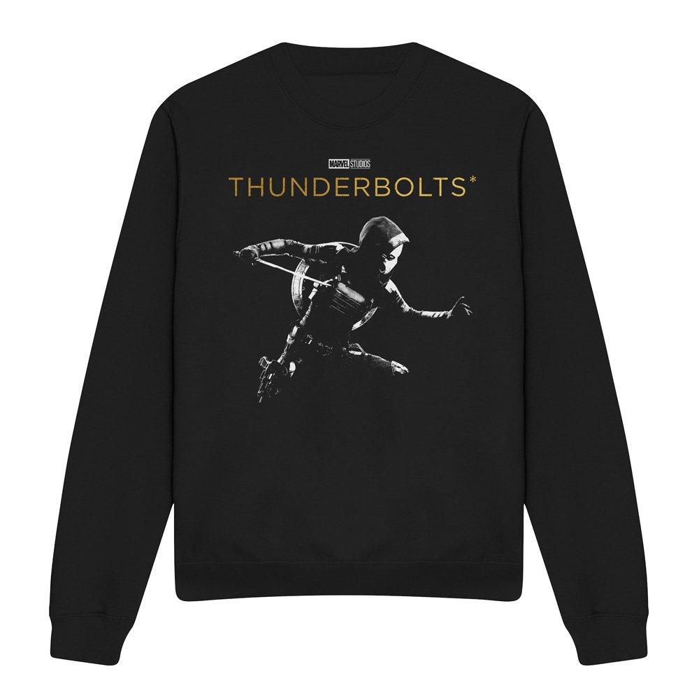 Black - Marvel - Thunderbolts Taskmaster Highlight Sweatshirt Blac - 4