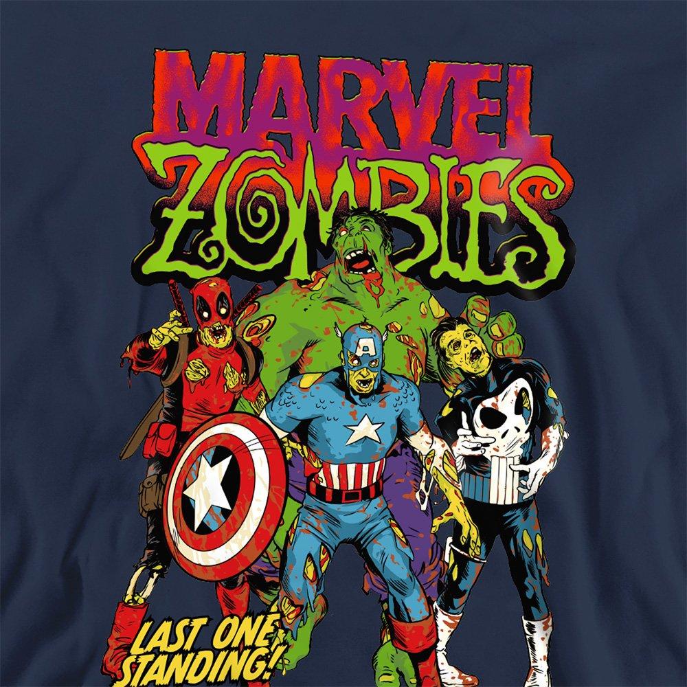 Navy - Marvel - Zombies Last One Standing Sweatshirt Navy - 2