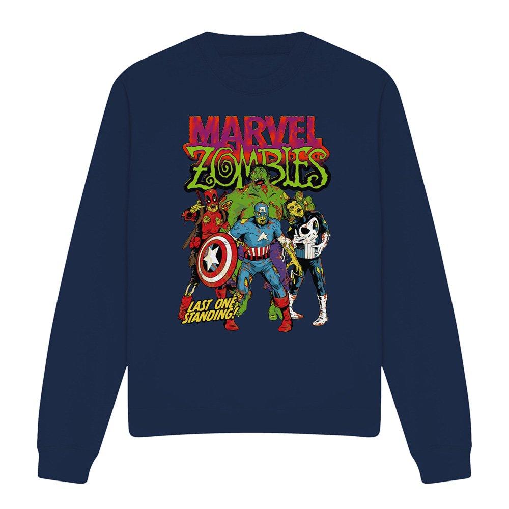 Navy - Marvel - Zombies Last One Standing Sweatshirt Navy - 4