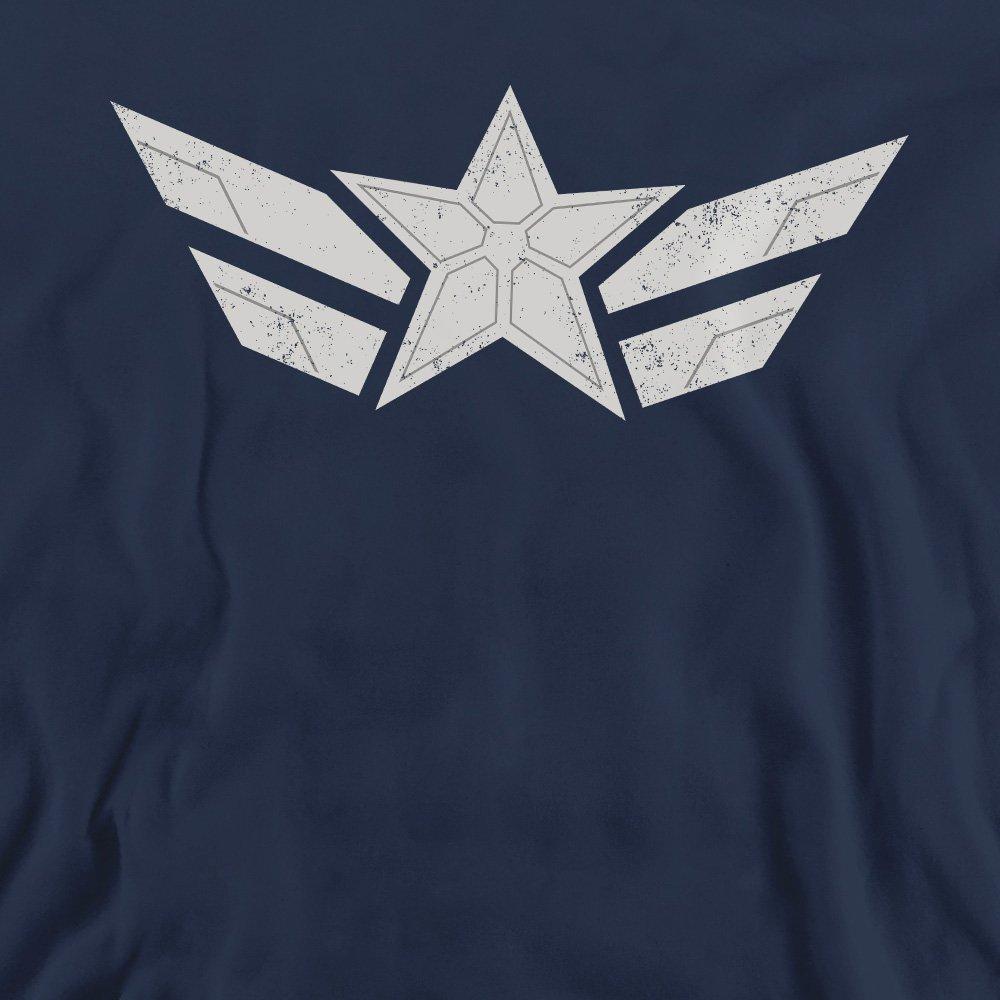 Navy - Marvel - Captain America Brave New World Star Sweatshirt N - 2