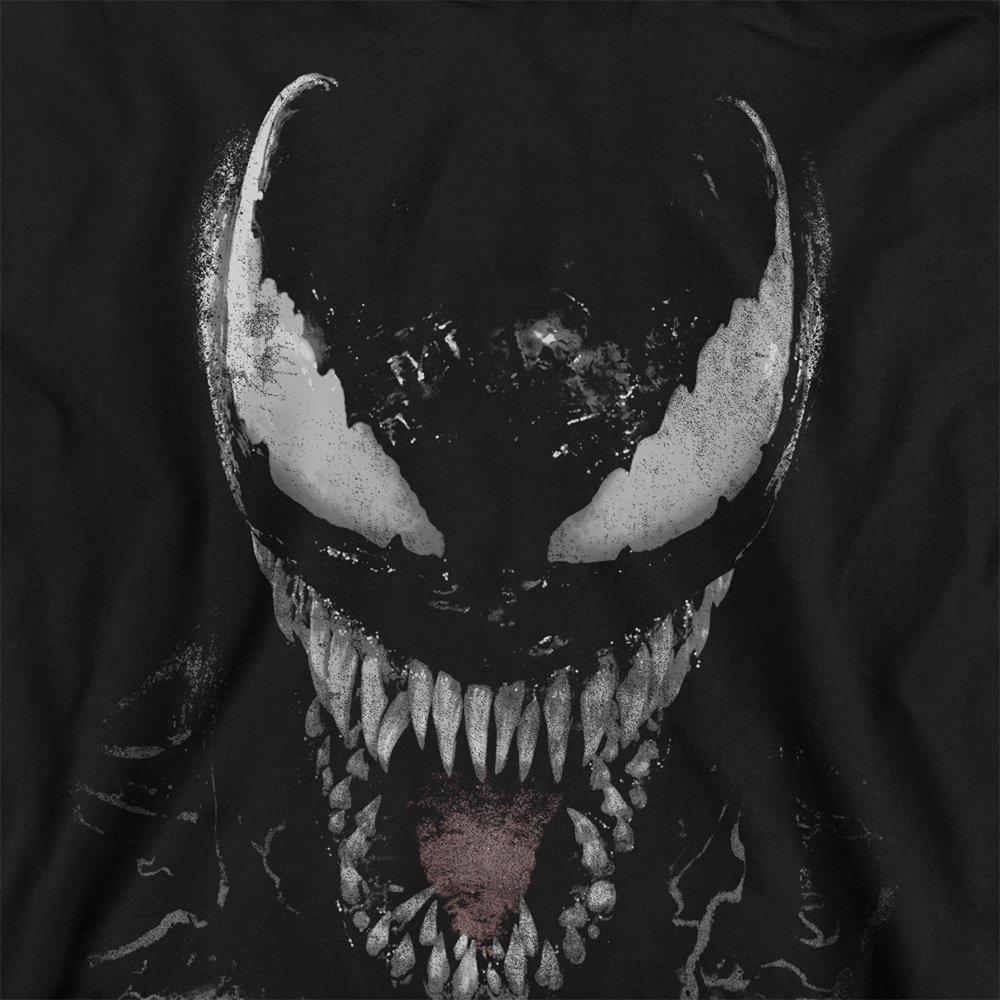Black - Marvel - Venom Brock Large Face Sweatshirt Black - 2