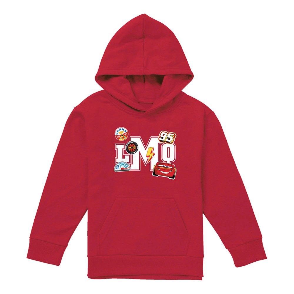 Red - Disney - Lmq Badges Youth Kids Pull-Over Hoodie Red - 1