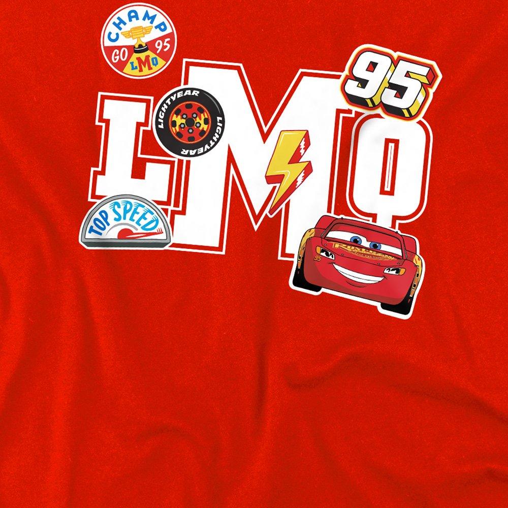 Red - Disney - Lmq Badges Youth Kids Pull-Over Hoodie Red - 2