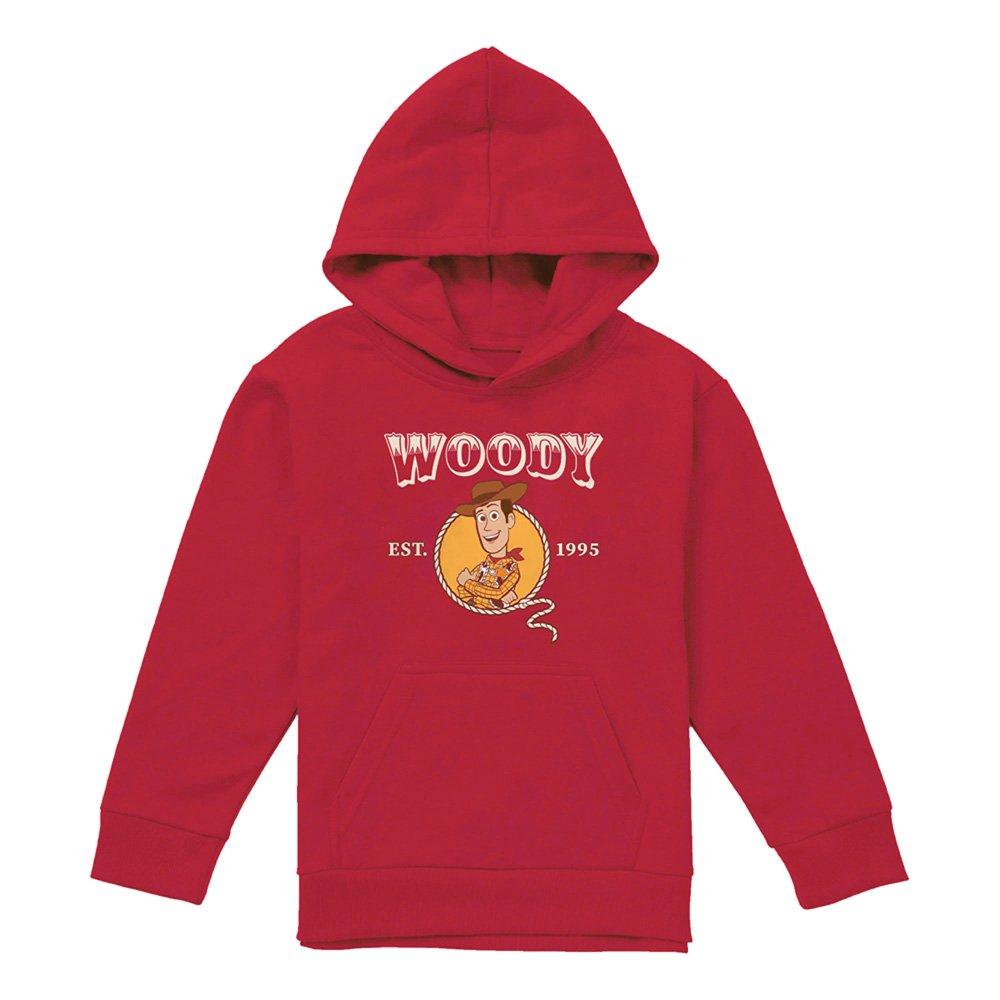 Red - Disney - Woody Cowboy Youth Kids Pull-Over Hoodie Red - 1