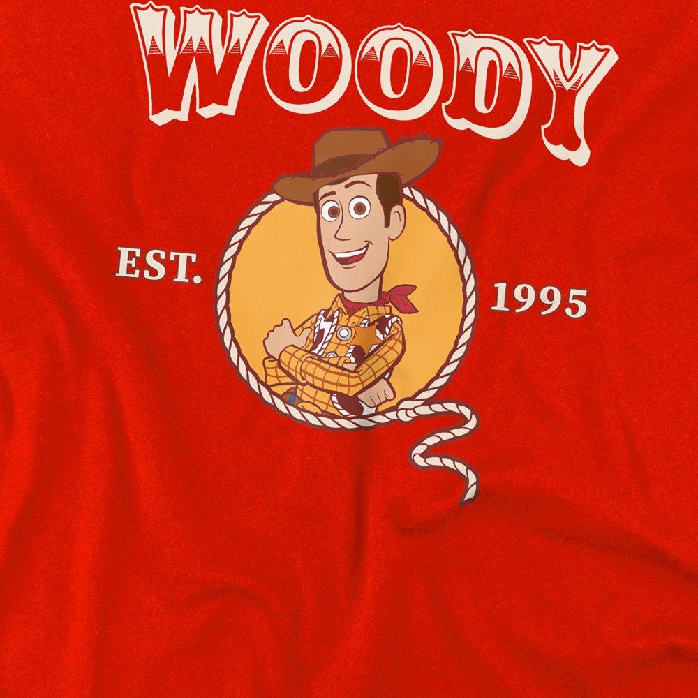 Red - Disney - Woody Cowboy Youth Kids Pull-Over Hoodie Red - 2