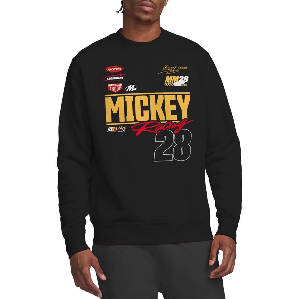 Black - Disney - Mickey Mouse Racing 28 Sweatshirt Black - 1