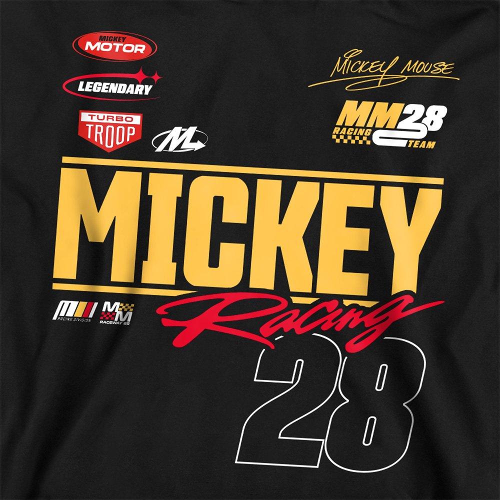 Black - Disney - Mickey Mouse Racing 28 Sweatshirt Black - 2
