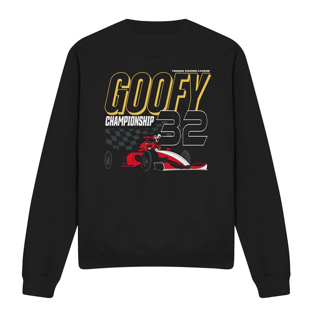 Black - Disney - Goofy Racing Monaco Sweatshirt Black - 4