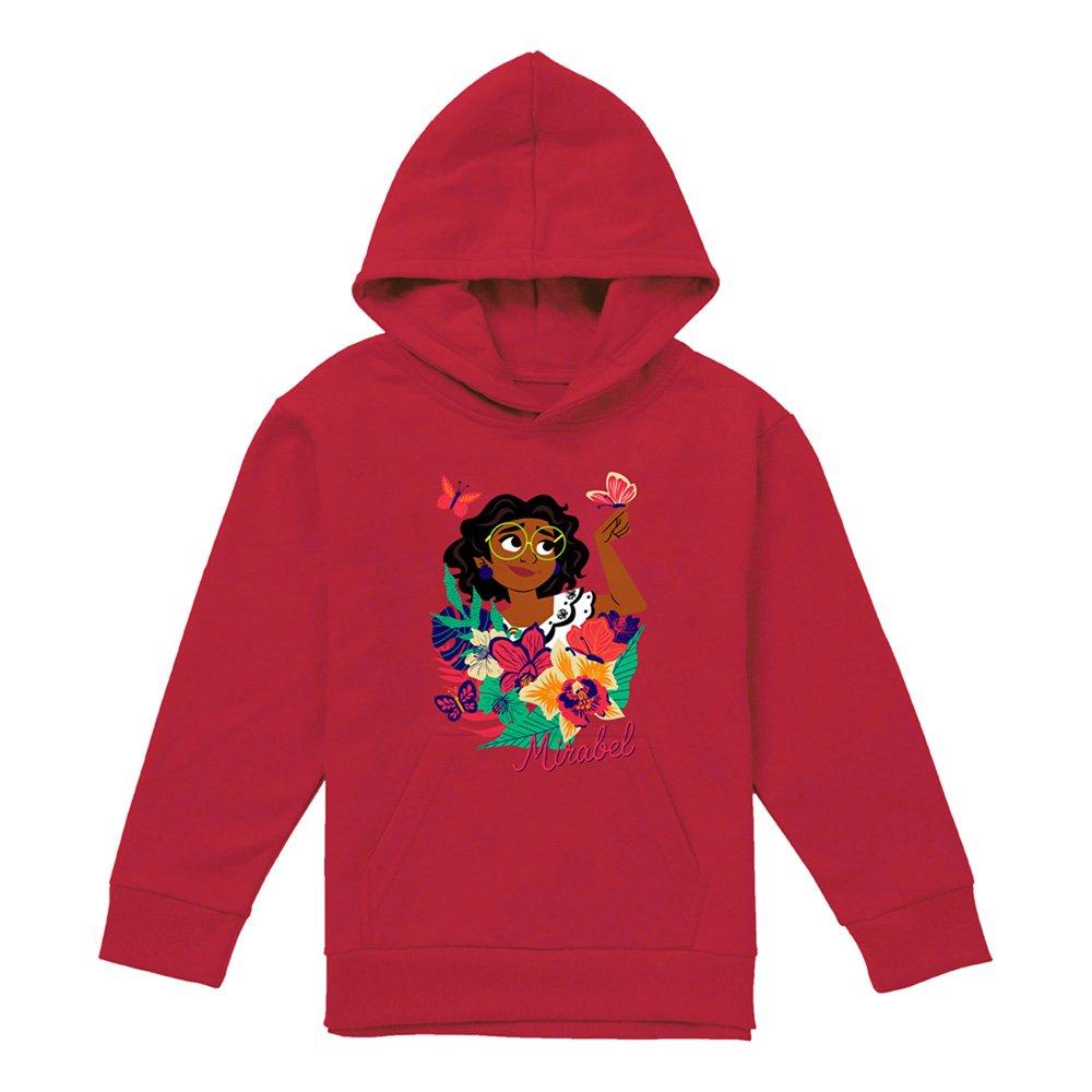 Red - Disney - Mirabel Tropical Youth Kids Pull-Over Hoodie Red - 1