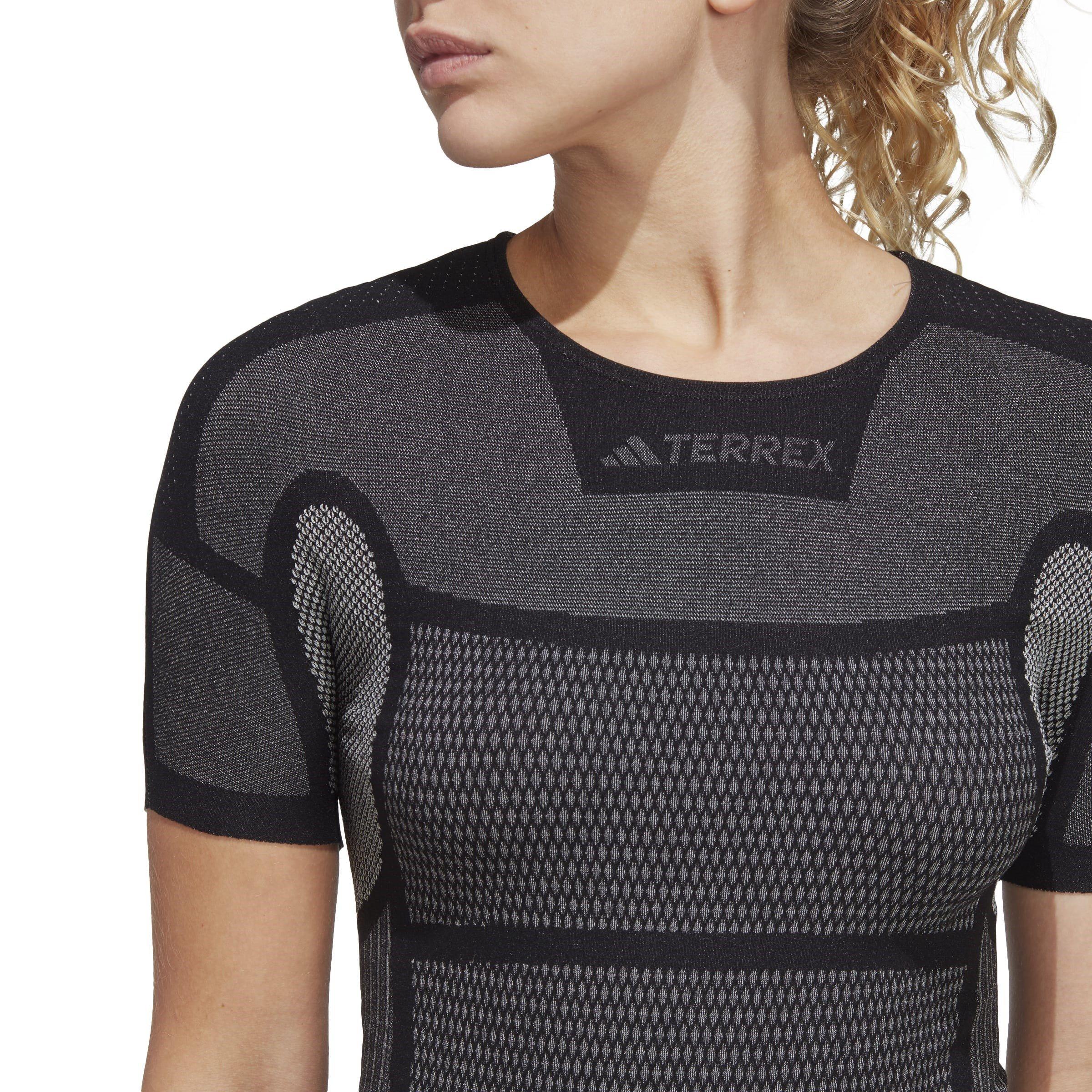 Nero/Bianco - adidas - Drynamo Short Sleeve T Shirt Womens - 5