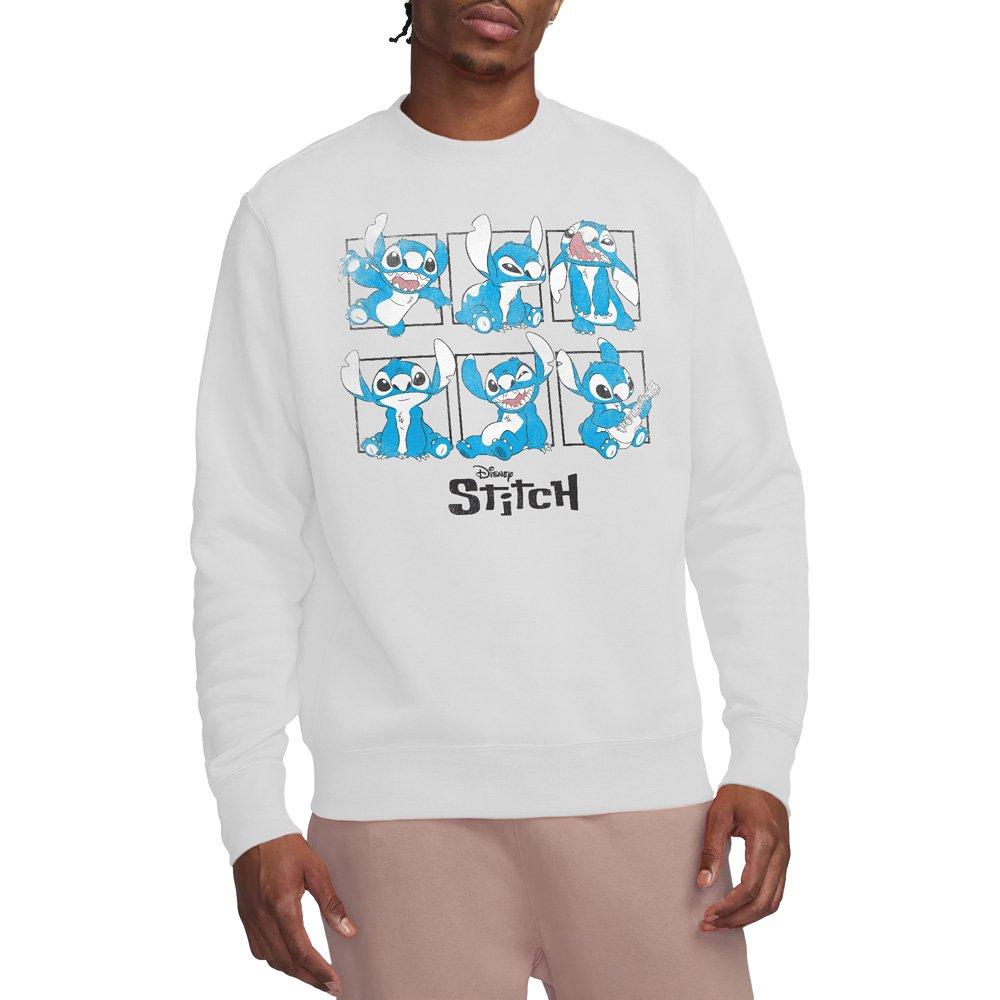 White - Disney - Lilo And Stitch Graphic Blocks Sweatshirt White - 1