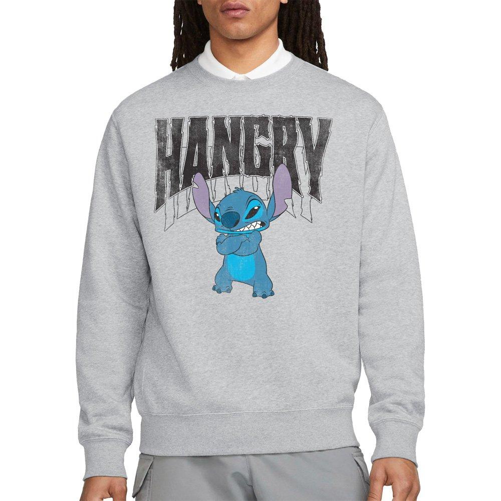 Light Grey - Disney - Lilo And Stitch Hangry Sweatshirt Athletic Heathe - 1