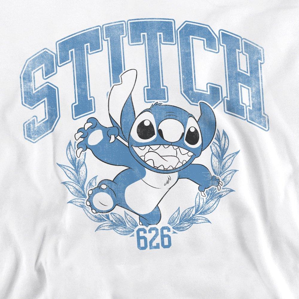White - Disney - Lilo And Stitch College Sweatshirt White - 2