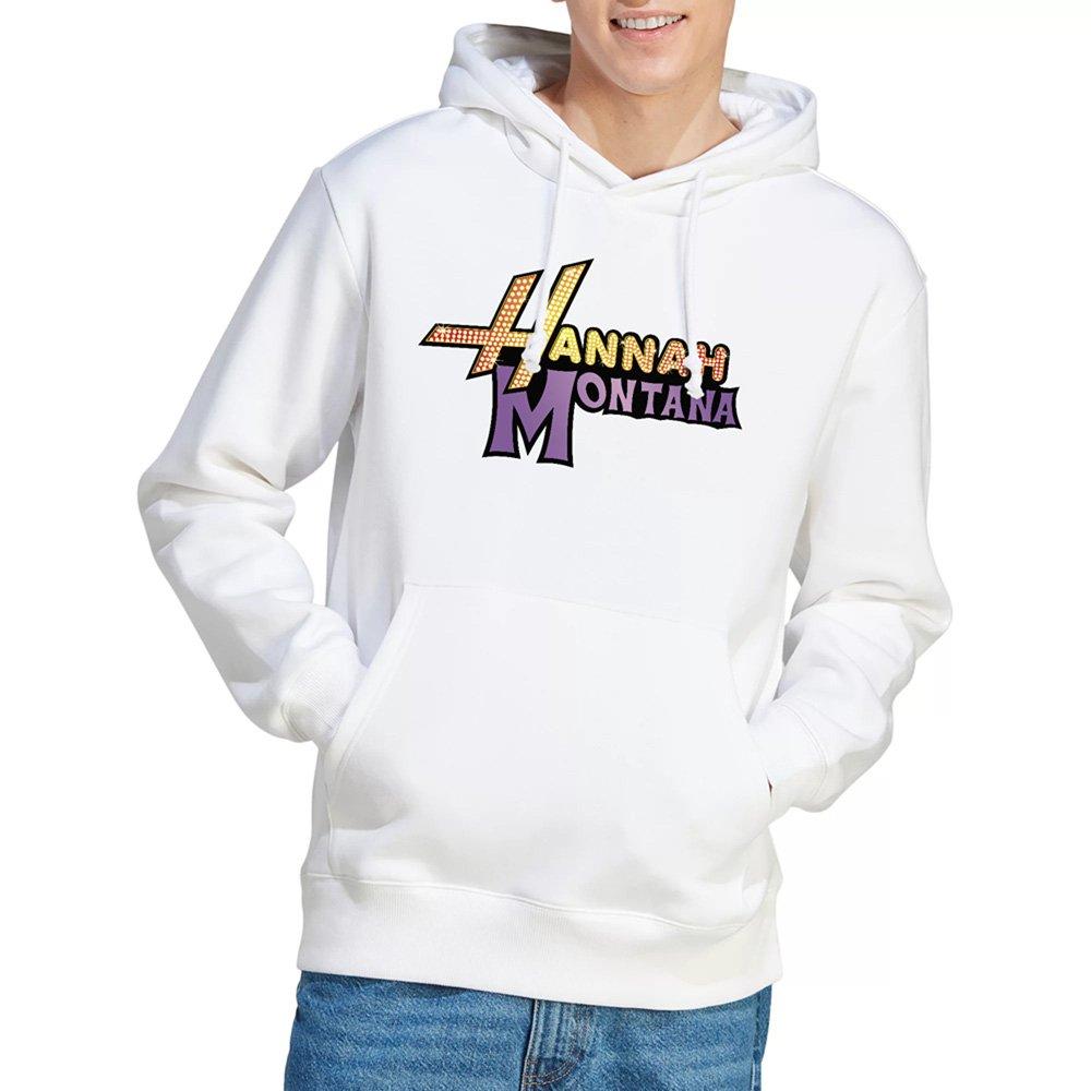 White - Disney - Camp Rock Hannah Montana Logo Hoodie White - 1