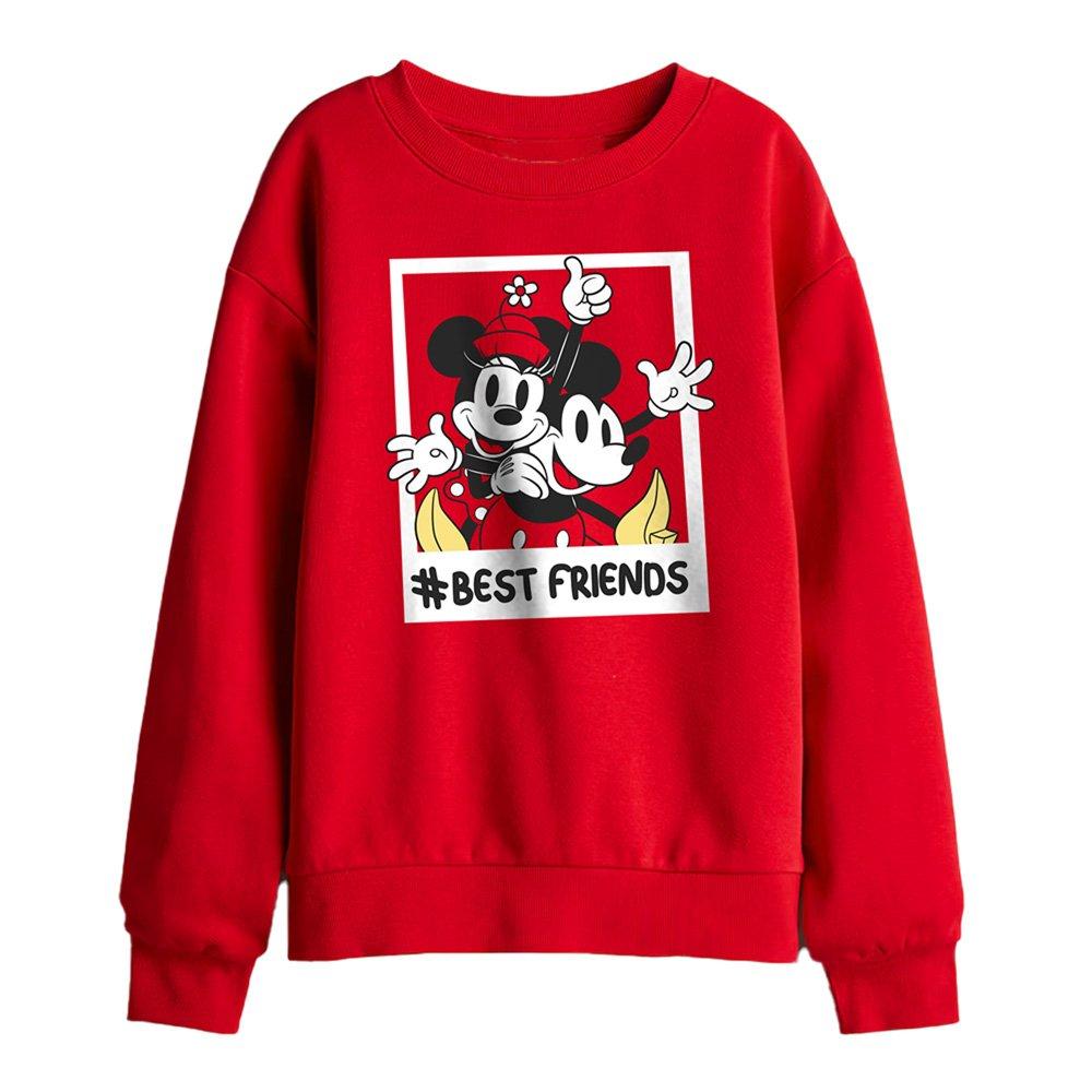 Red - Disney - Mickey Mouse Minnie Bestfriends Kids Sweatshirt R - 1