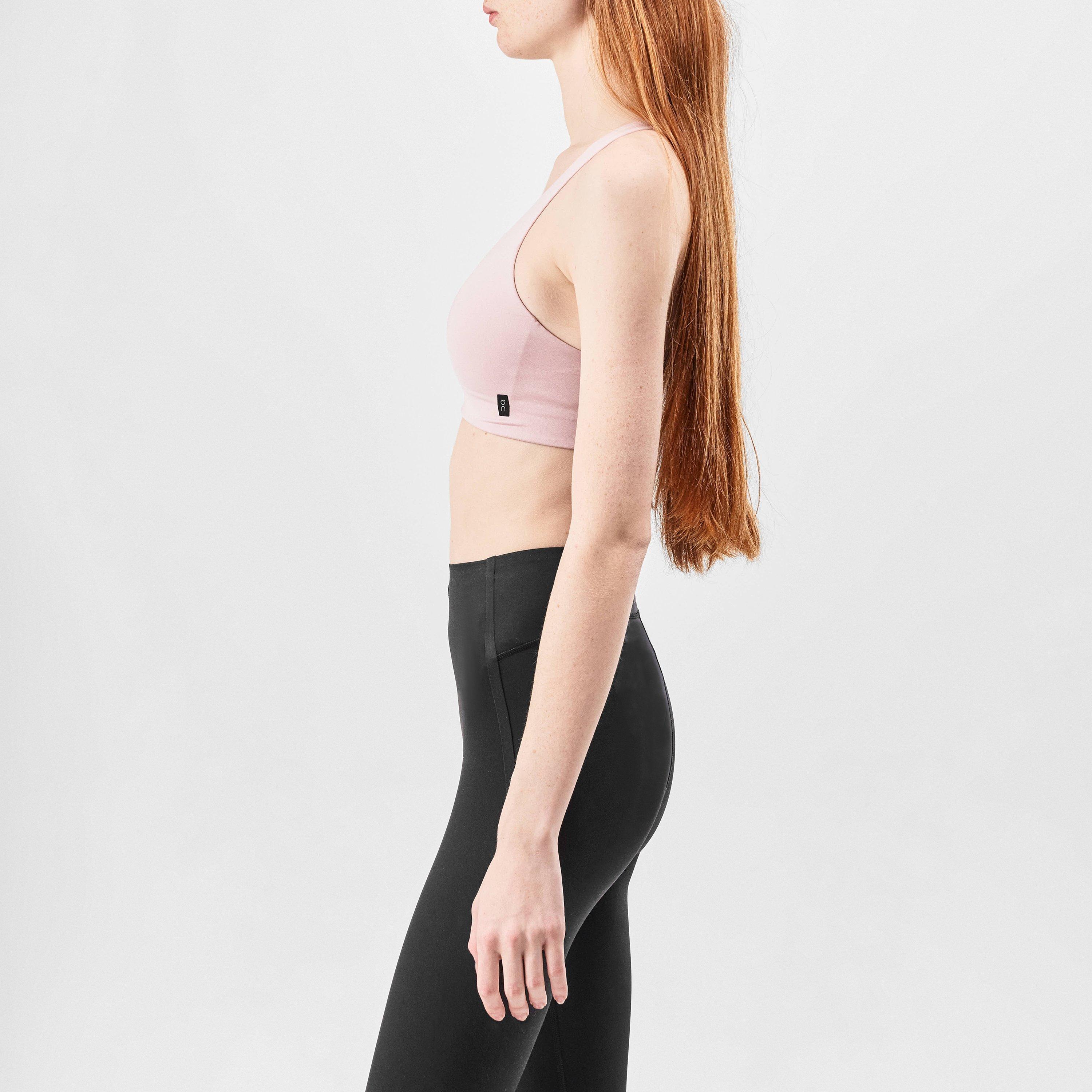 Mauve - On - Women's Medium Impact Sports Bra - 2