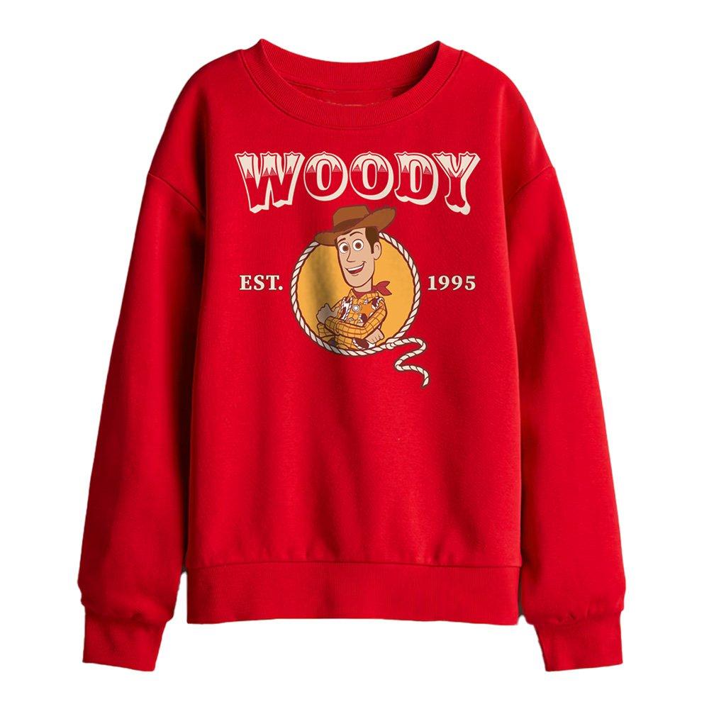 Red - Disney - Woody Cowboy Kids Sweatshirt Red - 1