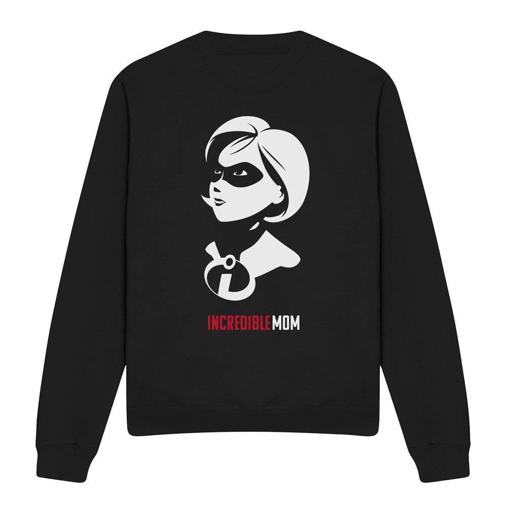 Black - Disney - The Incredibles Incredible Mom Sweatshirt Black - 4