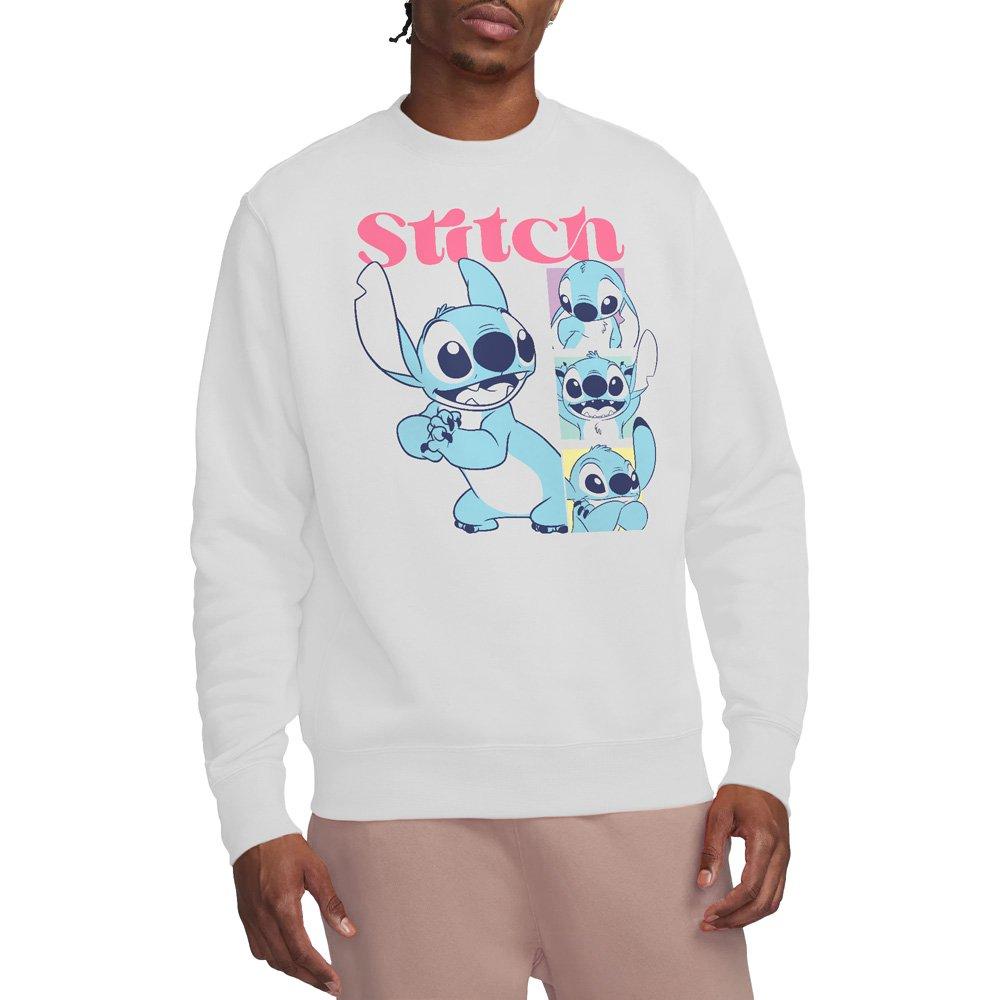 Disney Lilo And Stitch 100 Kisses Adults Crew Sweatshirt