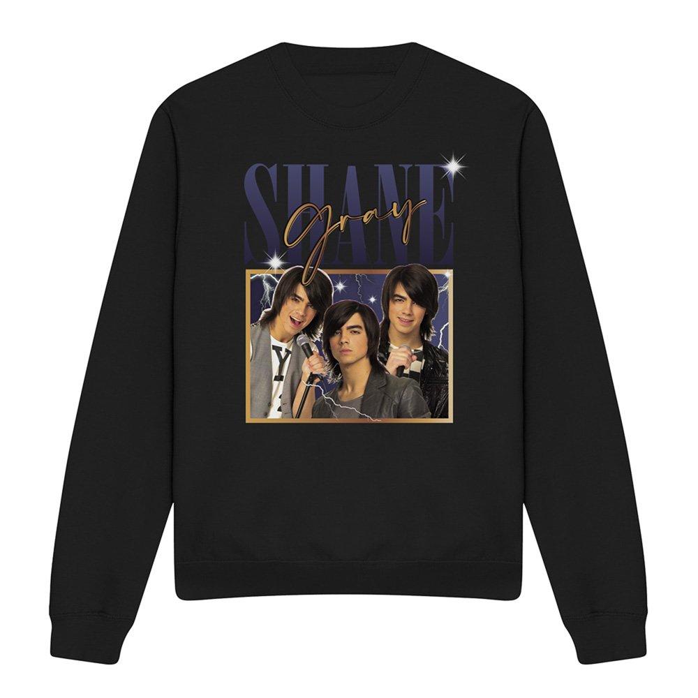 Black - Disney - Camp Rock Shane Montage Sweatshirt Black - 4