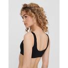 Negro - Only Play - Black Seamless Ruched Sports Bra - 4
