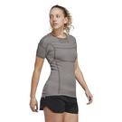 Grefiv/ Blanc - Sportswea adidas - Terrex Drynamo Short Sleeve T-Shirt Womens - 4