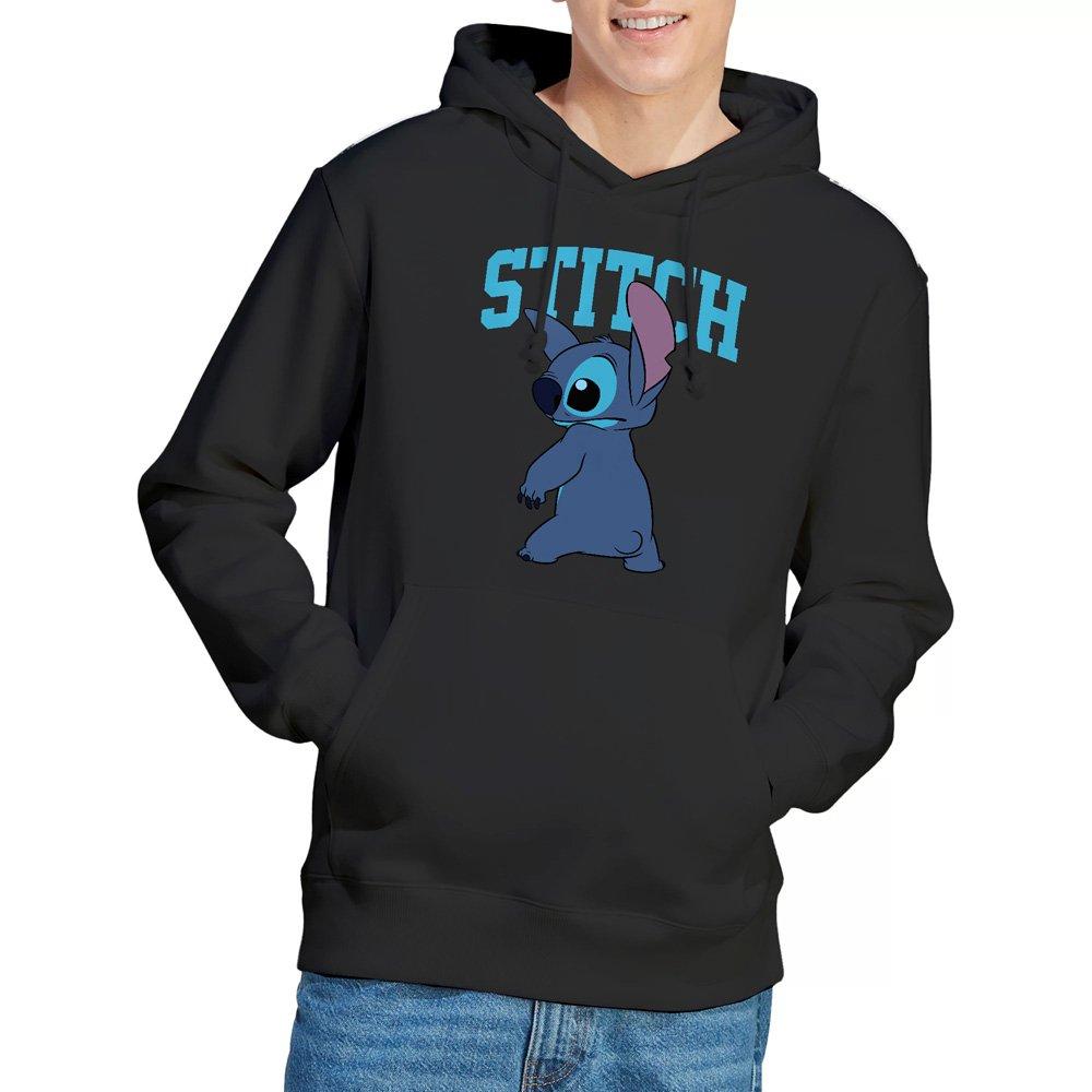 Black - Disney - Lilo & Stitch Classic Pose Hoodie Black - 1